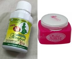 Natural breast enlargement cream and pill